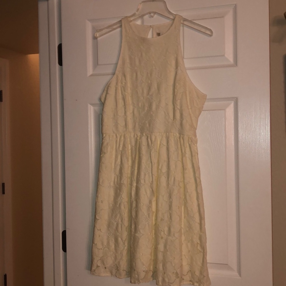Cream Dress